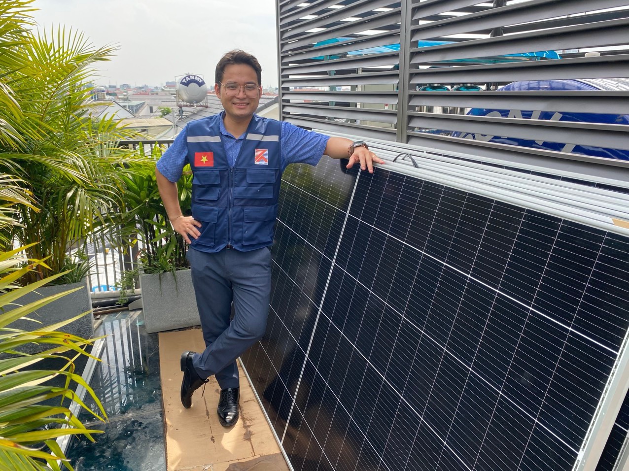 TS KTS Lê Minh Khuê - Giám đốc phụ trách dụ án điện mặt trời của C&T